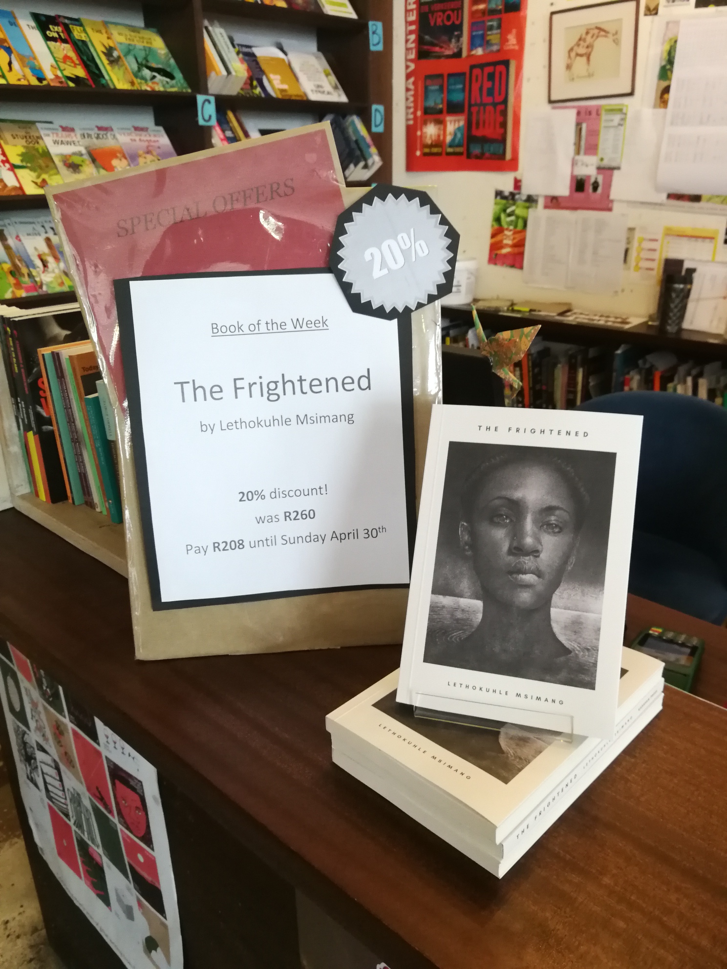 The Book Lounge S Book Of The Week The Frightened By Lethokuhle Msimang