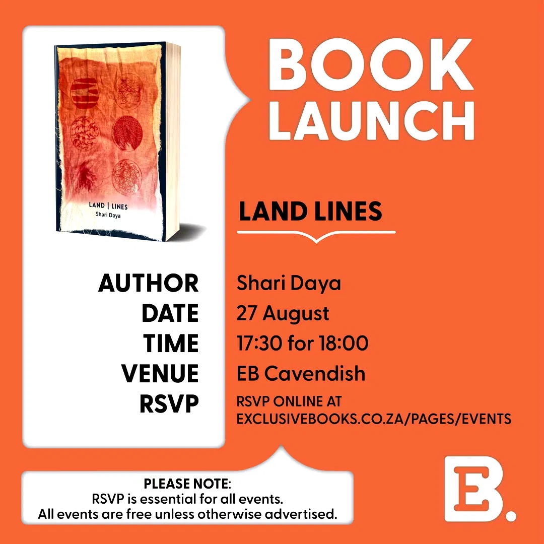 Land | Lines by Shari Daya to be launched at EB Cavendish